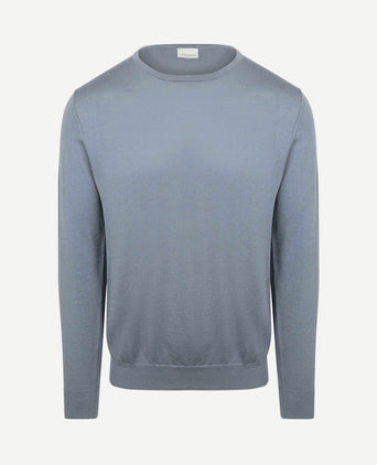 Pullover merinowol blauw