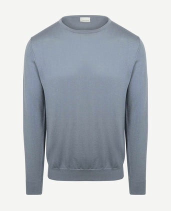 Pullover merinowol blauw