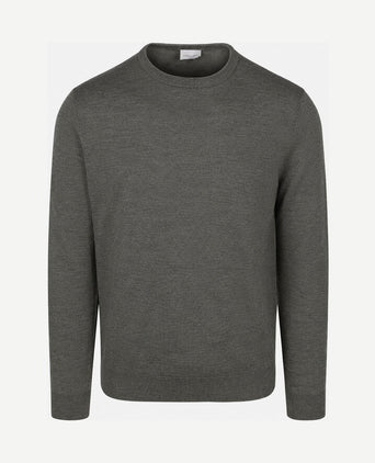 Pullover merinowol groen