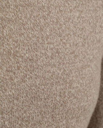 Pullover wol blend sand