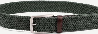 Geweven riem groen