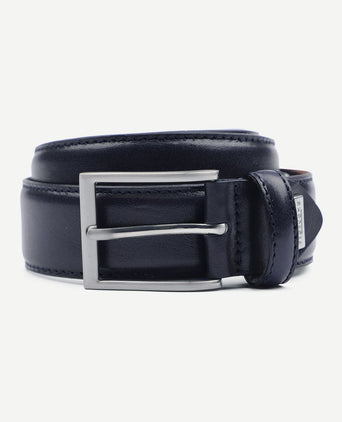 Riem leer donker blauw