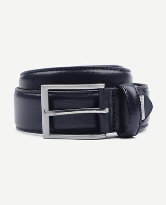 Riem leer donker blauw