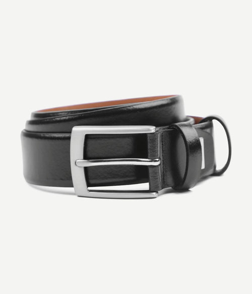 Profuomo riem leer zwart