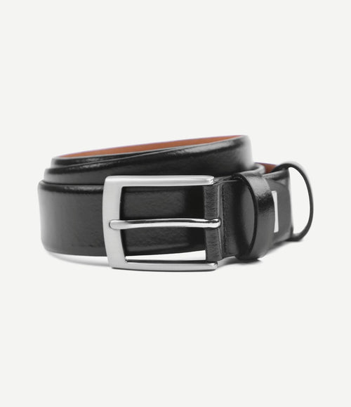 Riem leer zwart