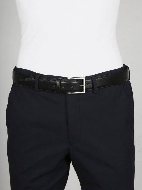 Profuomo riem zwart + bruin