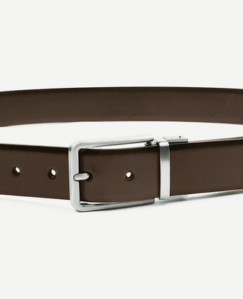 Profuomo riem zwart + bruin