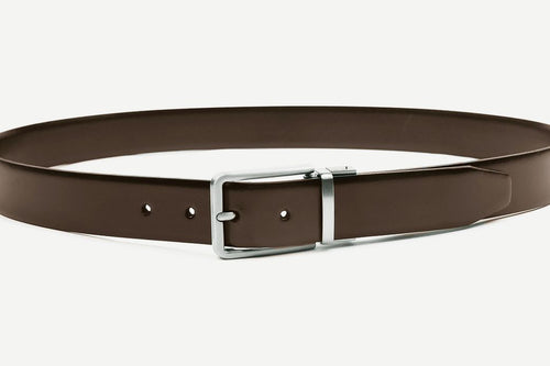Profuomo riem zwart + bruin