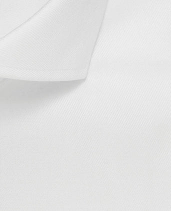 Profuomo shirt cutaway dubbel manchet wit | Slim-fit