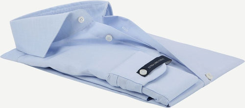 Profuomo shirt extra lange mouwen cutaway lichtblauw | Slim-fit