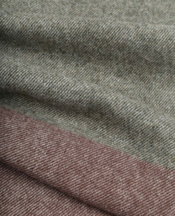 Sjaal lamswol grijs beige bruin
