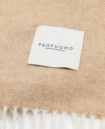 Profuomo sjaal lamswol camel