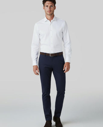 Profuomo smokingshirt wit | Slim-fit
