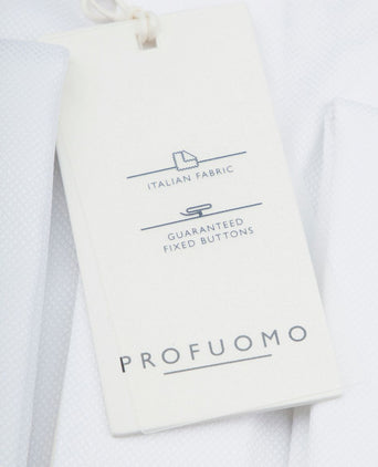 Profuomo smokingshirt wit | Slim-fit