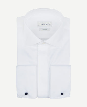 Smokingshirt wit