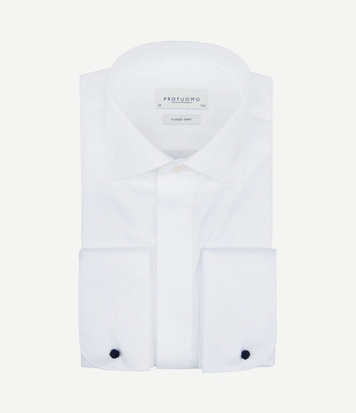Smokingshirt wit