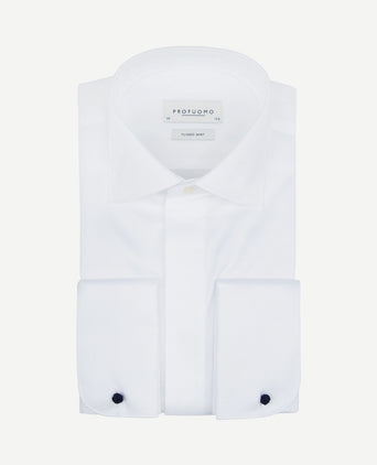 Smokingshirt wit