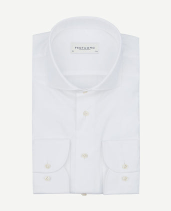 Supima overhemd wit