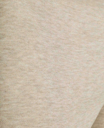 T-shirt knitted beige