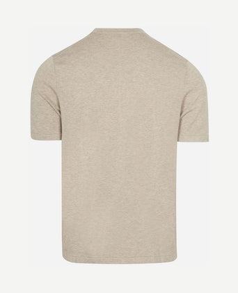 T-shirt knitted beige