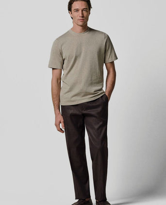 T-shirt knitted beige
