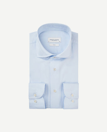 Travel shirt blauw