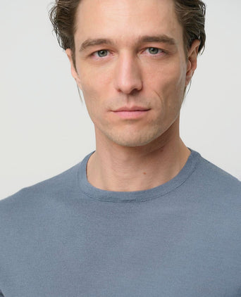 Profuomo pullover merinowol blauw