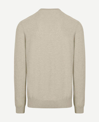 Pullover structure beige