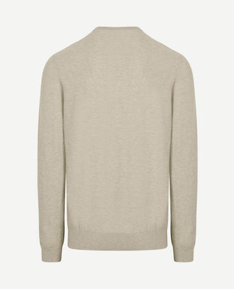 Pullover structure beige
