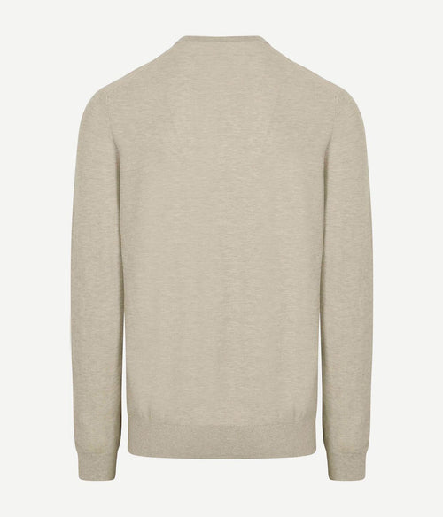 Pullover structure beige
