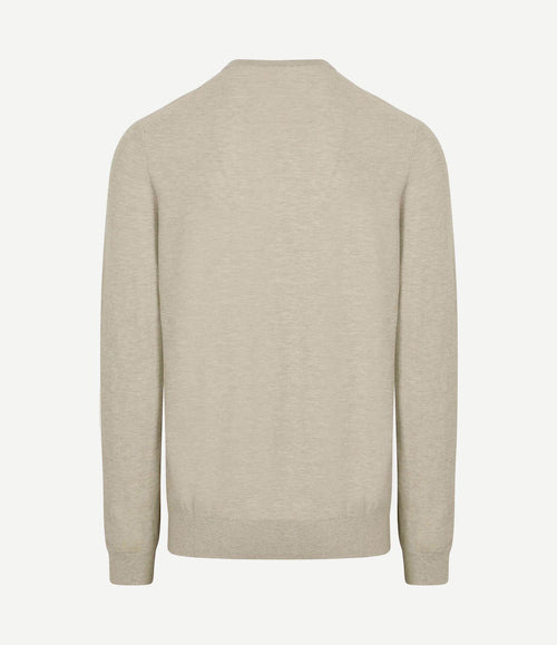 Pullover structure beige