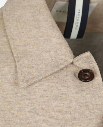 Profuomo overshirt beige