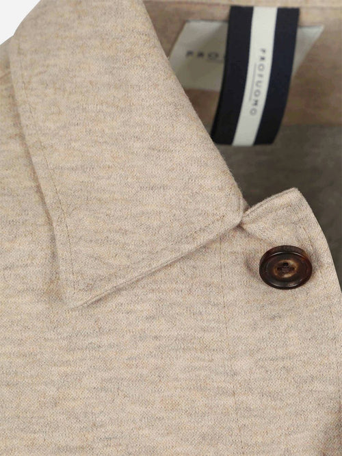 Profuomo overshirt beige