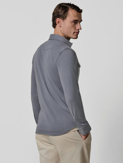 Overshirt western blauw