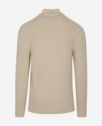 Profuomo vest boiled wol ecru