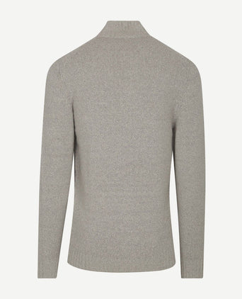 Profuomo vest boiled wol grijs