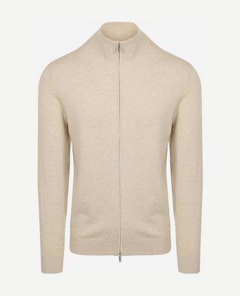 Profuomo vest luxury basic ecru