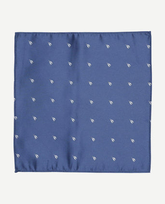 Pochet boat donkerblauw