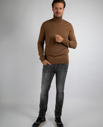 Suitable merino coltrui camel | Slim-fit