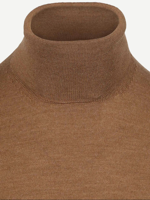 Suitable merino coltrui camel | Slim-fit