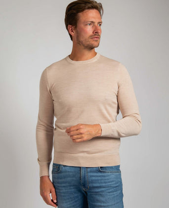 Merino pullover ecru