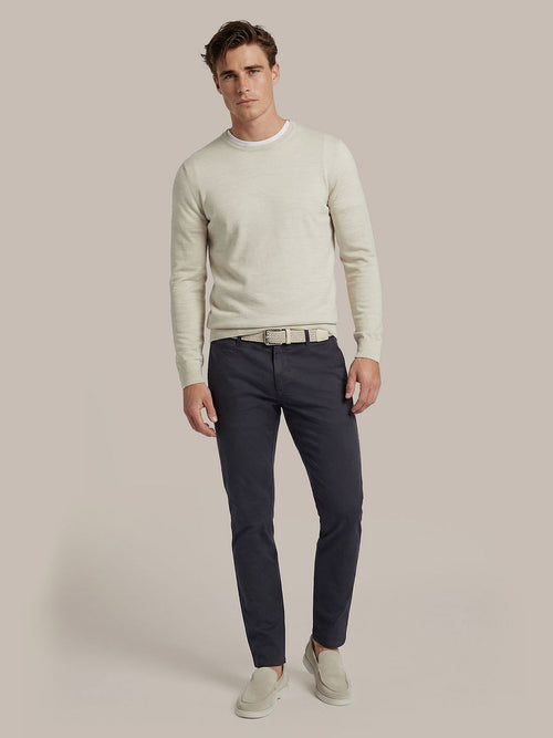 Merino pullover ecru