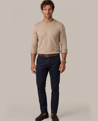 Trui cotton cashmere camel