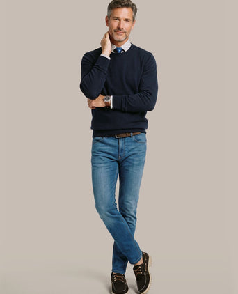 Trui cashmere donkerblauw