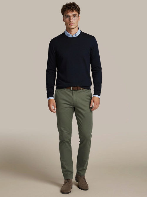 Trui cashmere donkerblauw