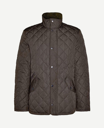 Quilted jas barbour chelsea olijfgroen