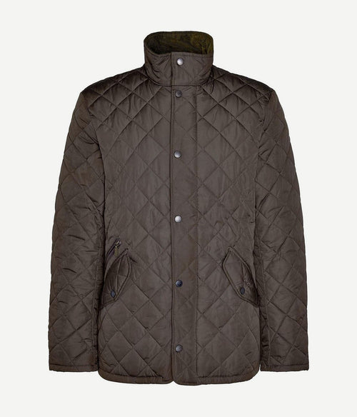 Quilted jas barbour chelsea olijfgroen | Regular-fit