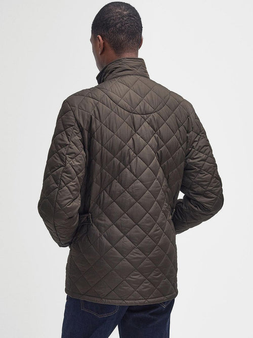 Quilted jas barbour chelsea olijfgroen | Regular-fit