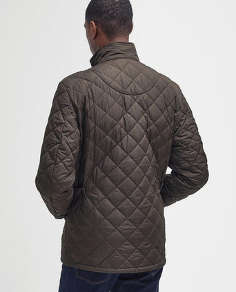 Quilted jas barbour chelsea olijfgroen