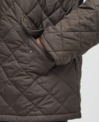 Quilted jas barbour chelsea olijfgroen